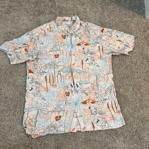 Men’s Large Kenny Flowers Hawaiian Shirt